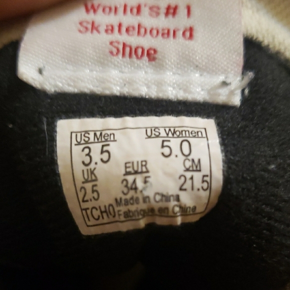 Vans Kids High-Top Sneakers - Navy and White - Picture 4 of 4